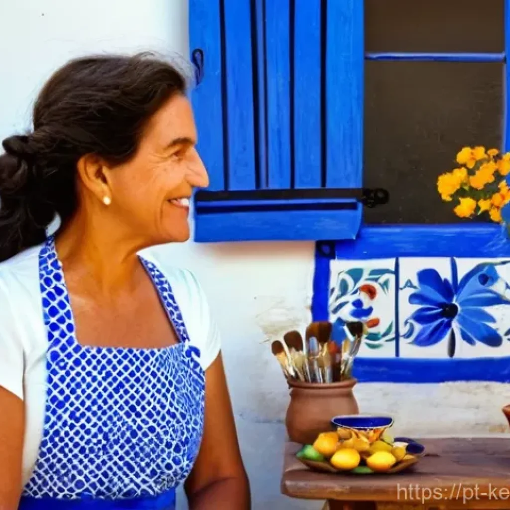 특별한 주제를 가진 학습 중심 여행 디자인 - **Prompt 1: Portuguese Azulejo Artistry Lesson**
A vibrant, sun-drenched scene in a charming Por...