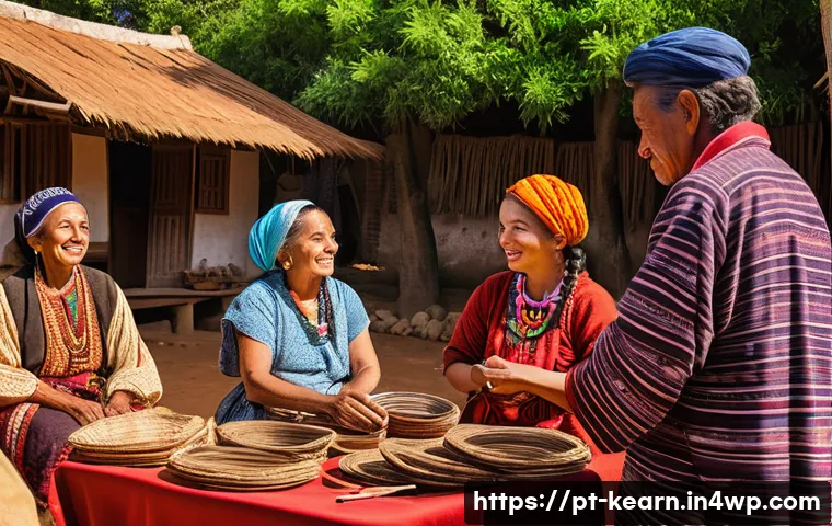 학습 중심 여행으로 인한 사회적 변화 - A vibrant educational tourism scene in Brazil's Northeast region, featuring a diverse group of touri...